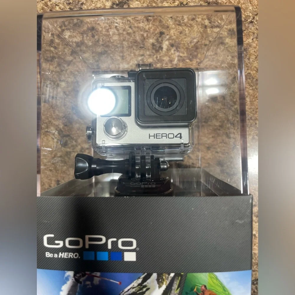 NEW NIB GOPRO 4 BLACK EDITION 4K DESCRIPTION IN PHOTOS